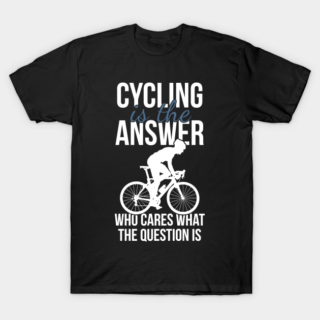 Cycling Ride Gravel Bike Racing T-Shirt by SNZLER